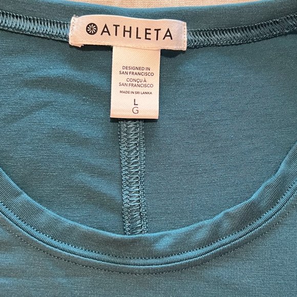 Athleta Pullover Twist Front Sleeveless Top Size Large - Picture 7 of 10
